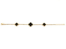pulsera oro 18k con onix 