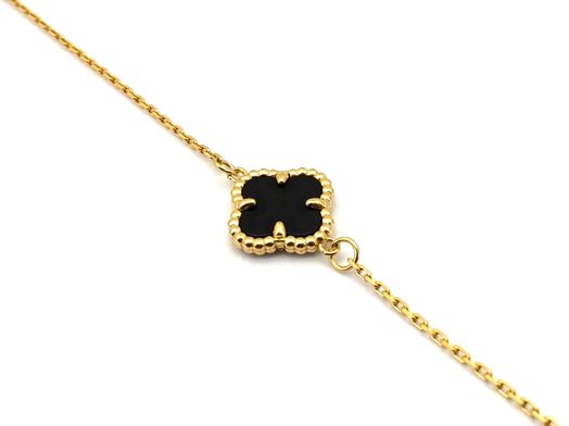 pulsera oro 18k con onix 