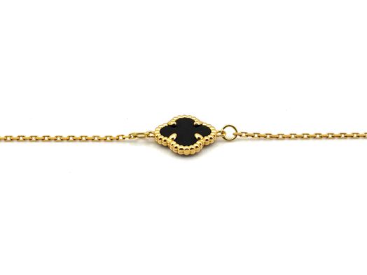 pulsera oro 18k con onix 