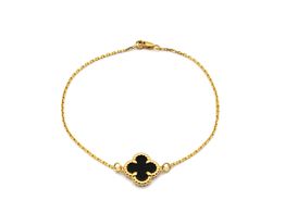 pulsera oro 18k con onix 