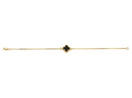 pulsera oro 18k con onix 