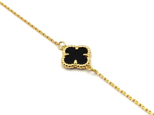 pulsera oro 18k con onix 