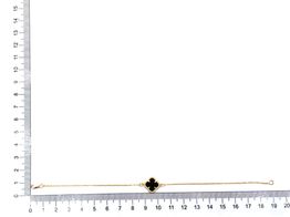pulsera oro 18k con onix 