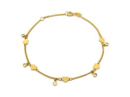 pulsera oro 18k con circonita 