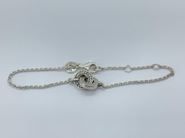 pulsera plata 925mm con circonita 