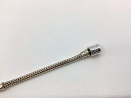 pulseira prata 925mm con sem pedra 