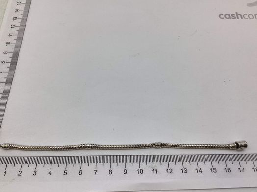 pulseira prata 925mm con sem pedra 