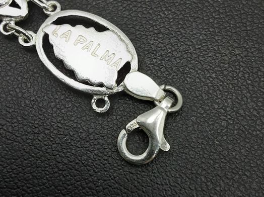 pulsera plata 925mm con circonita 