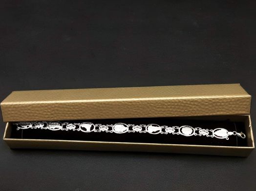 pulsera plata 925mm con circonita 