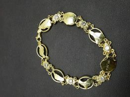 pulsera plata 925mm con circonita 