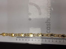 pulsera plata 925mm con circonita 