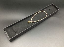 pulsera oro 18k con circonita 