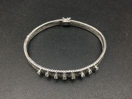pulsera oro 18k con diamante 