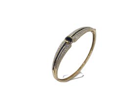 pulseira ouro 18k con sem pedra 