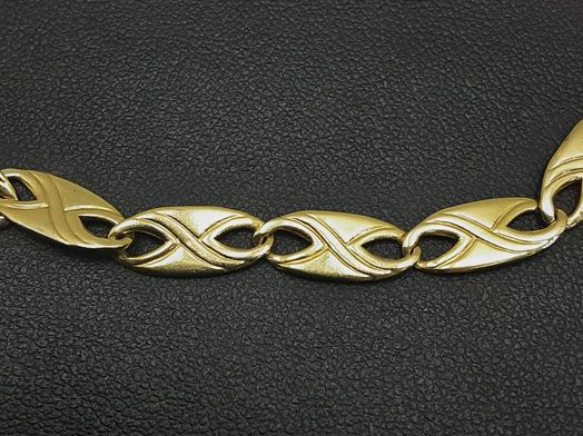 pulsera oro 18k con amatista 