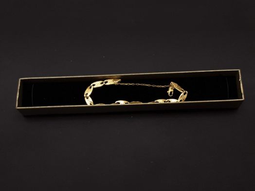 pulsera oro 18k con amatista 