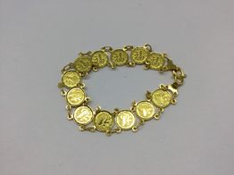 Pulsera Oro 22k