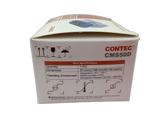 pulsometro contec cms50d