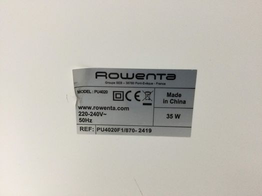 purificador aire rowenta intense pure air pu4020f1