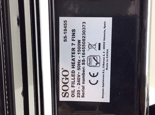 radiador aceite sogo cal-ss-18455