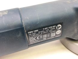 radial bosch gws 1000