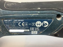 radial bosch gws 18v-7