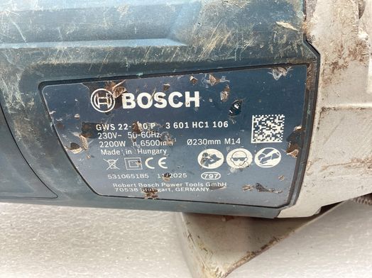 radial bosch gws 2200 p