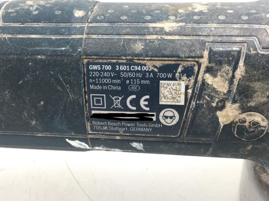 radial bosch gws 700