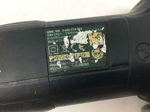 radial bosch gws 700