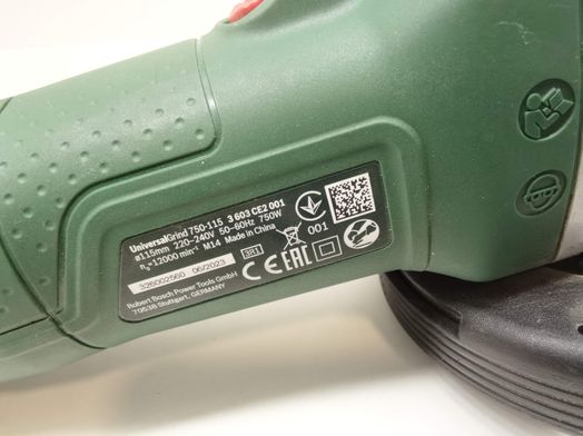 radial bosch gws 750-115