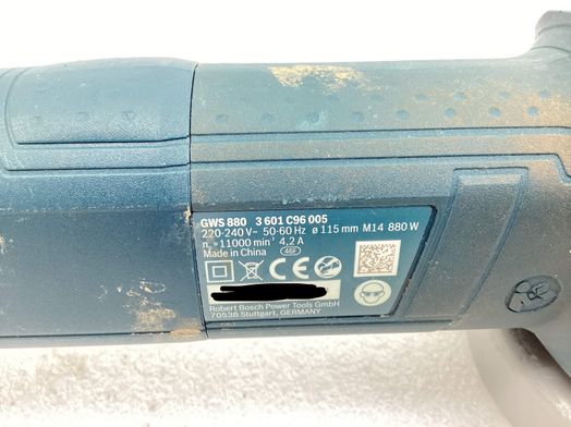 radial bosch gws 880