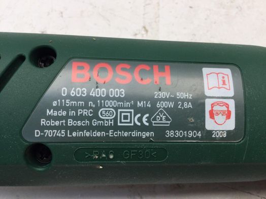 radial bosch pws 600