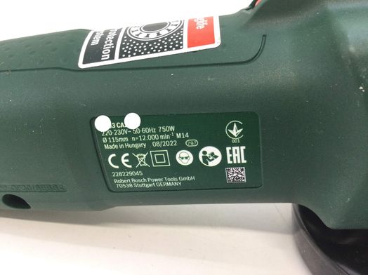 radial bosch pws 750-115