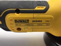 radial dewalt dcg405