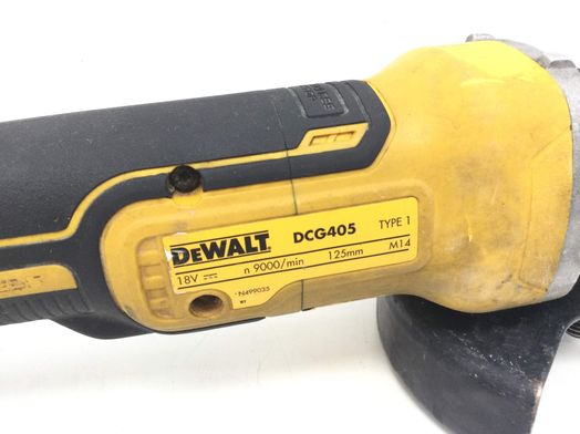 radial dewalt dcg405