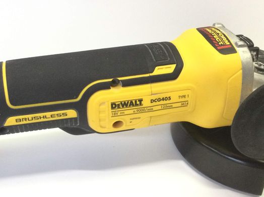 radial dewalt dcg405