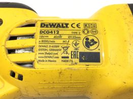 radial dewalt dcg412