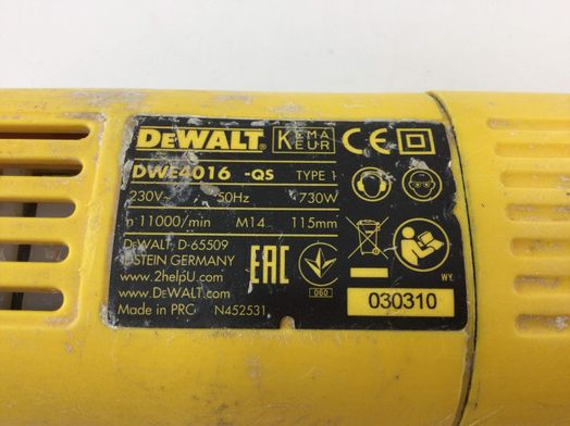 radial dewalt dwe4016-qs