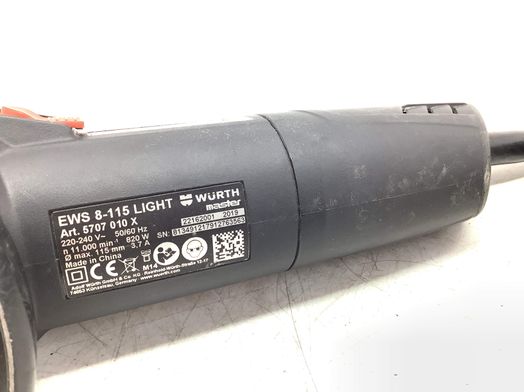radial wurth ews 8-115 light
