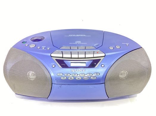 r&aacute;dio cd cassete sony cfd-s250l