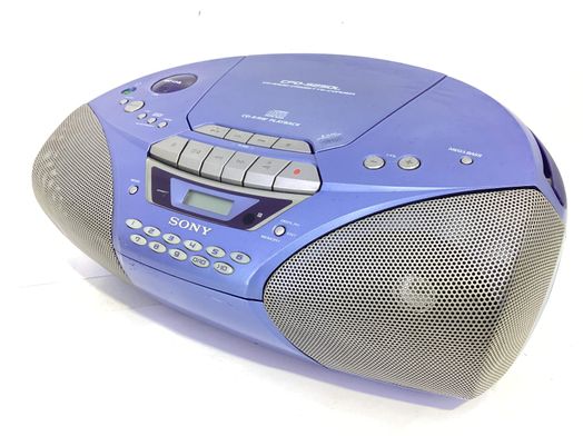 r&aacute;dio cd cassete sony cfd-s250l