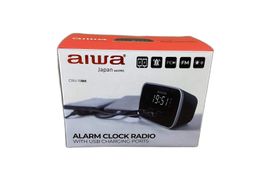 r&aacute;dio despertador aiwa cru-19bk