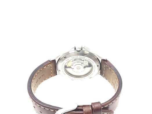 relogio gama alta homem hamilton khaki field king day date h644550