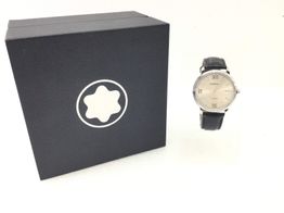 relogio gama alta homem montblanc tradition quartz 127775