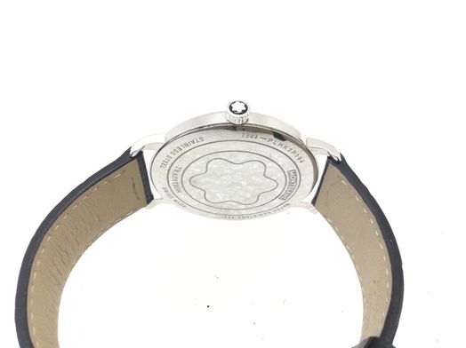 relogio gama alta homem montblanc tradition quartz 127775