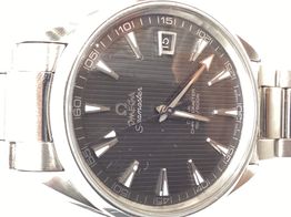 reloj alta gama caballero omega aqua terra