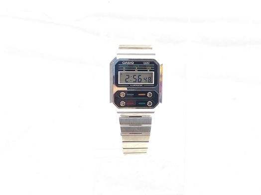 relogio pulseira homem casio a100we-1a