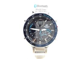 relogio pulseira homem casio edifice tough solar (ecb-900)