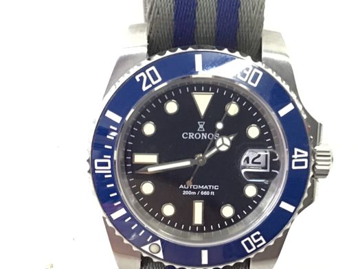 relogio pulseira homem cronos l6005