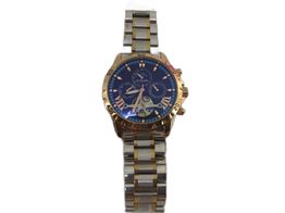 relogio pulseira homem glenaw auto gold